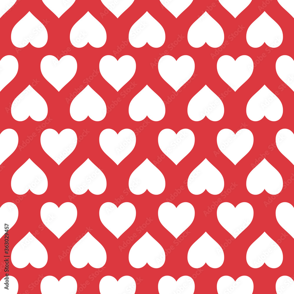 Love heart seamless repeat pattern background Love heart seamless repeat pattern background
