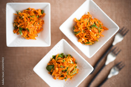 salad with carrot