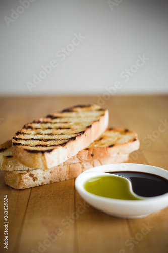 grilled bread 