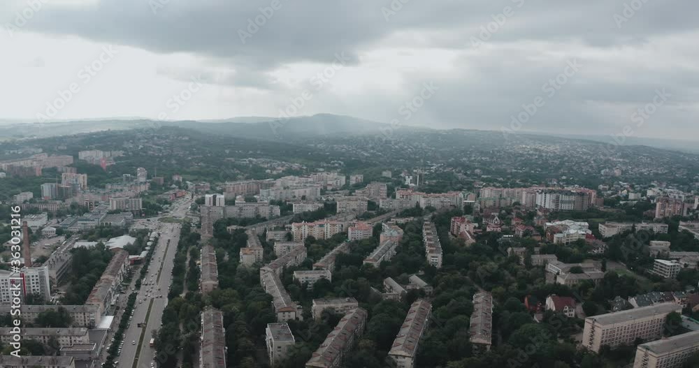 Expensive in the city, the top view Expensive in the city, the top view