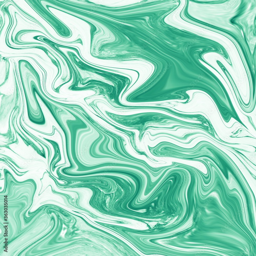 Green marble texture background pattern with high resolution.