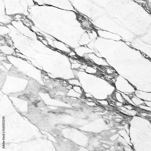 White marble texture background pattern with high resolution.