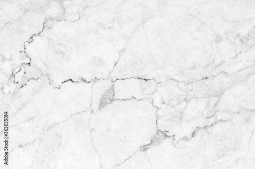 White marble texture background pattern with high resolution. © peekeedee