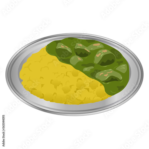 ほうれん草カレー