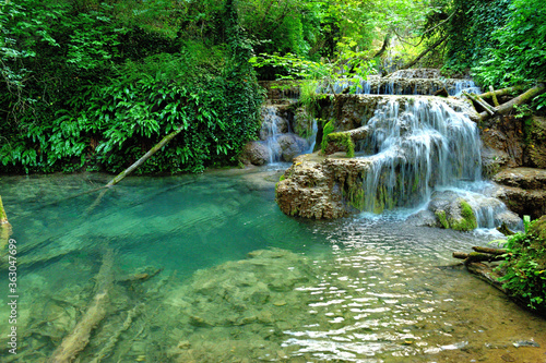 waterfall in the forest