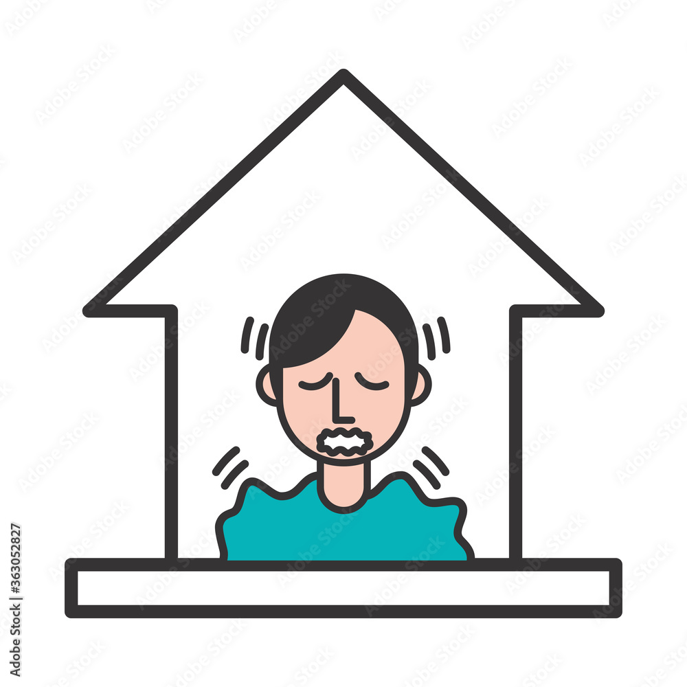 person with covid19 symptom stay at home person with covid19 symptom stay at home