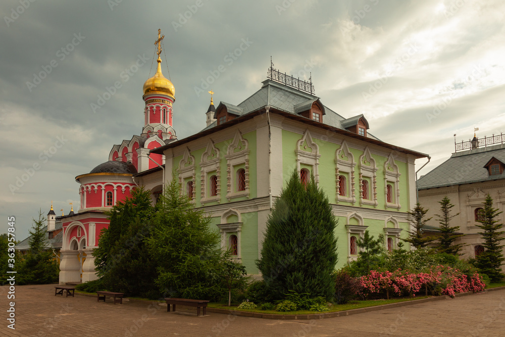 Church of the Annunciation of the Blessed Virgin Mary in the village of Pavlovskaya Sloboda. Moscow region, Russia
