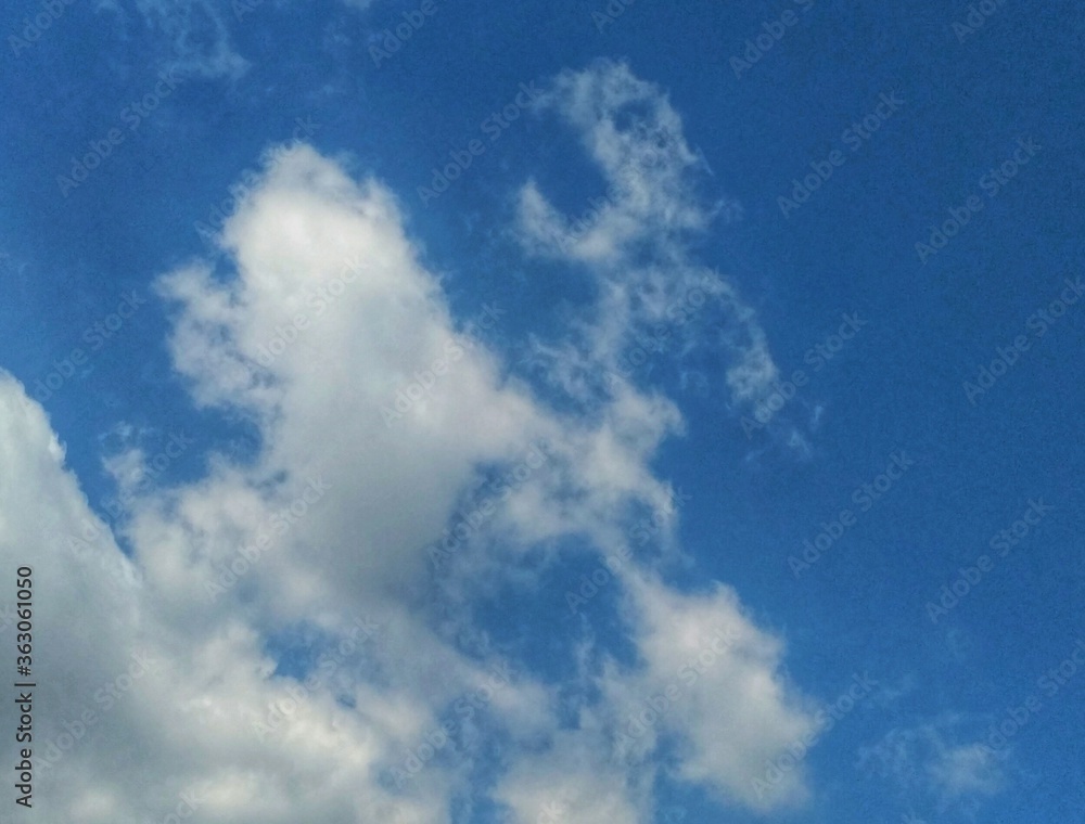 clear sky when drought comes