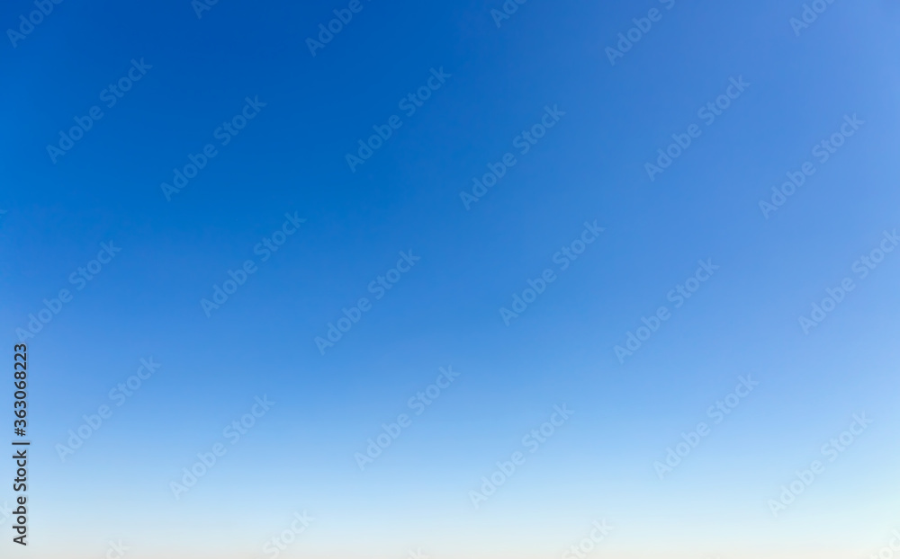 Clear Blue Sky for Background