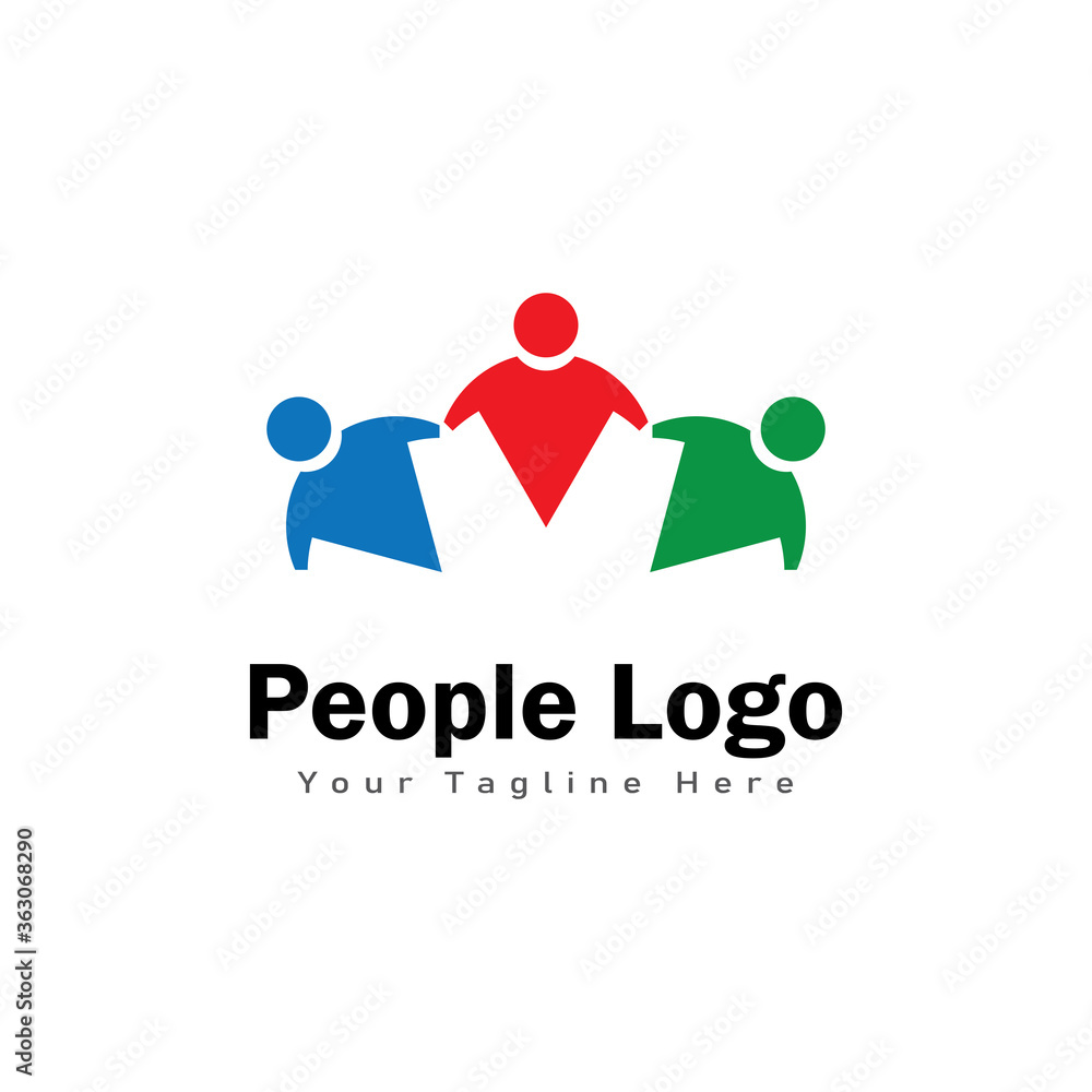 People Logo Icon Design Vector People Logo Icon Design Vector