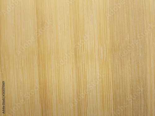 Yellow and brown color Bamboo wood board textured background