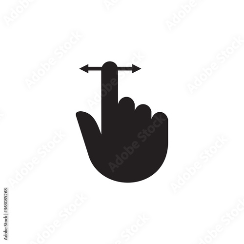 gesture icon , digital icon vector