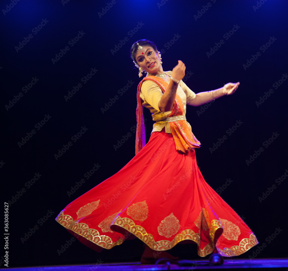 Beautiful Kathak Dance Costume