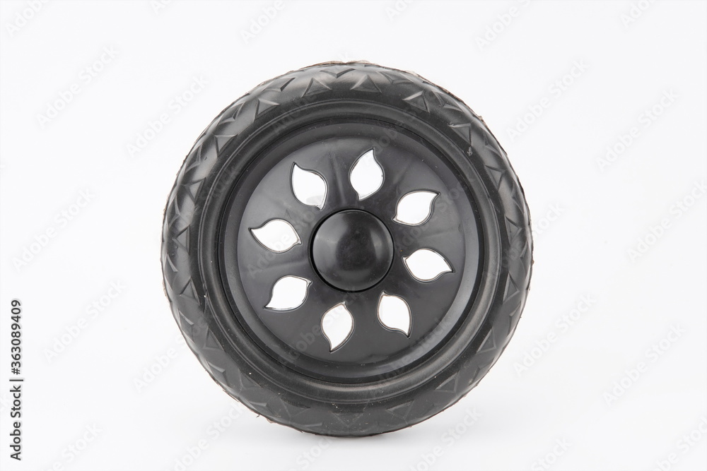 Wheels isolated in white background Wheels isolated in white background