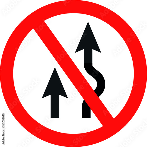 Prohibited signs and symbols in there