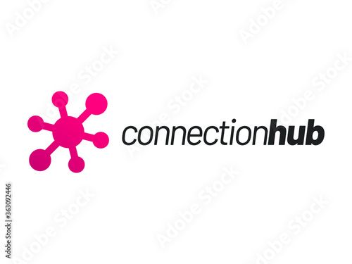 Connection Hub Logo Design