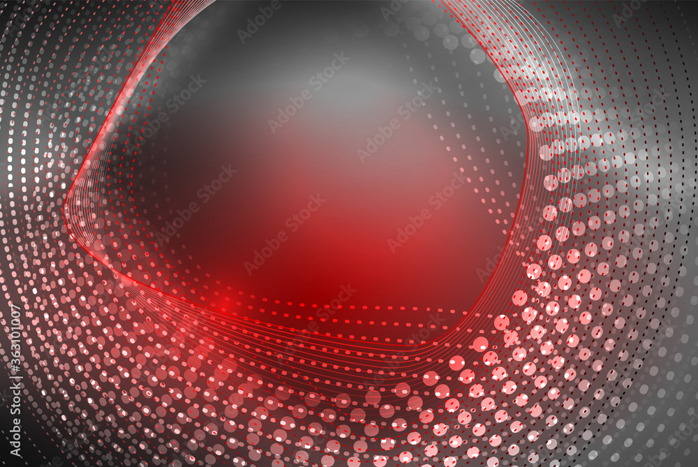 Abstract particles, wave background, neon motion techno design Abstract particles, wave background, neon motion techno design
