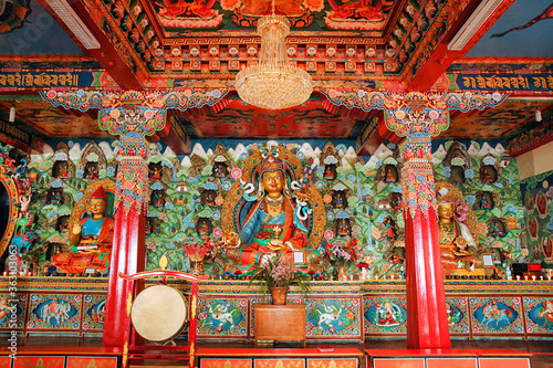 Beautiful Buildings of Rumtek Monastery, Sikkim photo