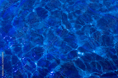 Blue water