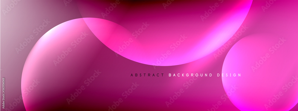 Vector abstract background liquid bubble circles on fluid gradient with shadows and light effects. Shiny design templates for text Vector abstract background liquid bubble circles on fluid gradient with shadows and light effects. Shiny design templates for text