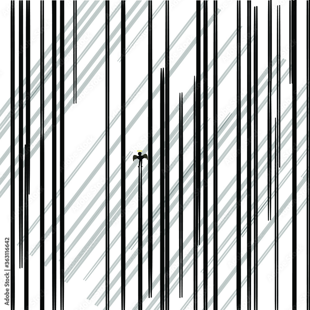 angel and vertical posts angel and vertical posts