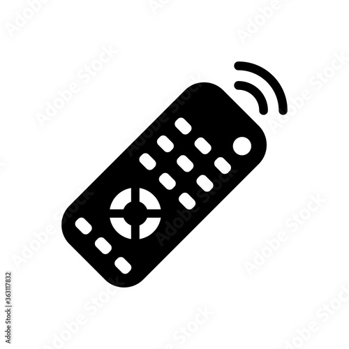 remote icon vector symbol template