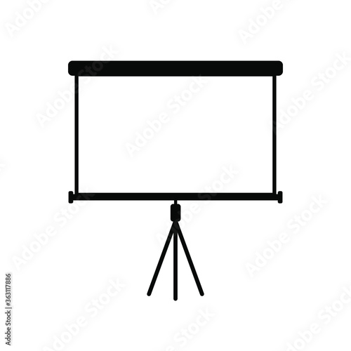 Blank Projector Screen icon