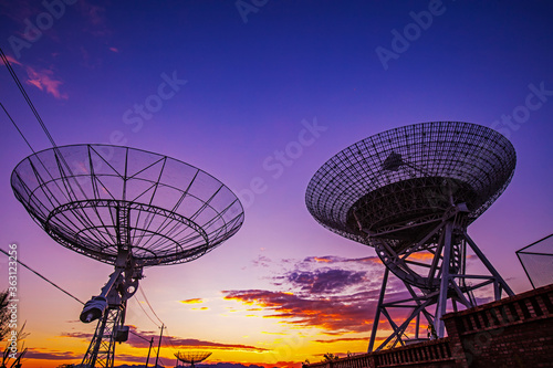 Radio Telescope at Astronomical Observatory, Beijing, China