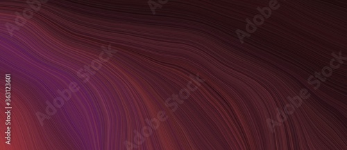 background graphic design with abstract waves design with very dark pink, old mauve and dark moderate pink color