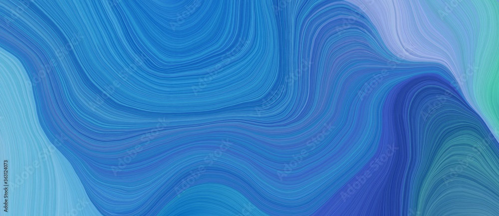 background graphic illustration with modern waves background illustration with steel blue, sky blue and corn flower blue color background graphic illustration with modern waves background illustration with steel blue, sky blue and corn flower blue color