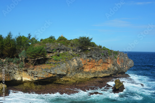cliffs at gunung kidul