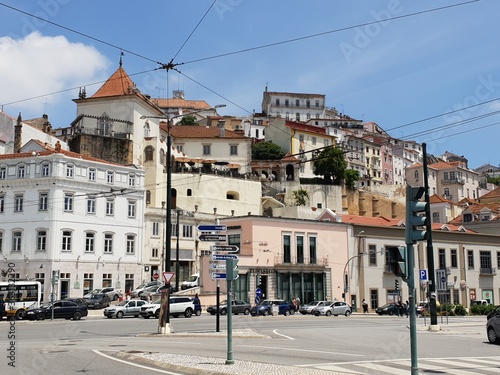 Stadtansicht von Coimbra Portugal