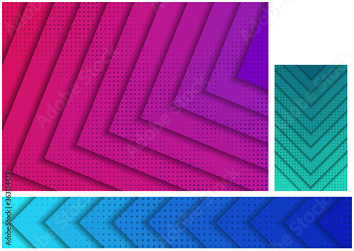 Abstract Backgrounds with L...