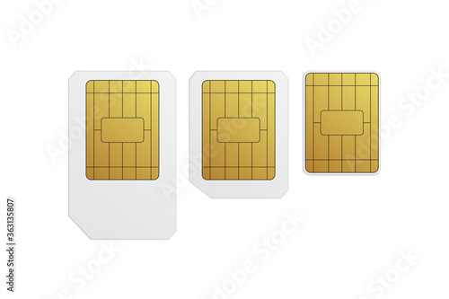 SIM cards set
