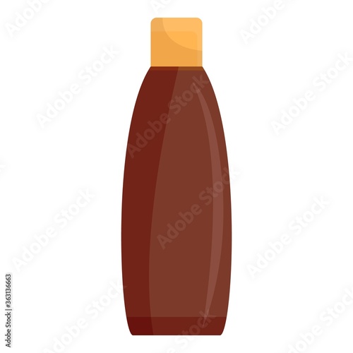 Groomer conditioner bottle icon. Cartoon of groomer conditioner bottle vector icon for web design isolated on white background