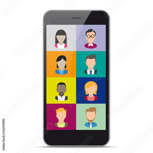 Smartphone Video Teleconference