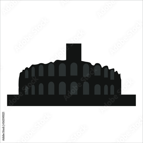 The Amphitheater - Les Arenes de ciudad d arles in france