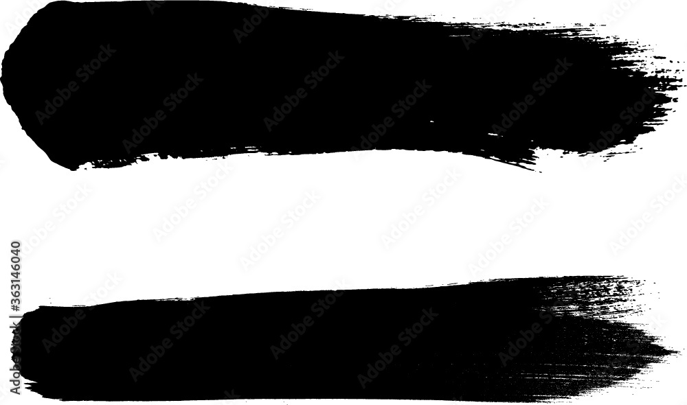 Grunge Paint Roller . Vector brush Stroke . Distressed banner . Black stripes isolated. paintbrush collection . Modern Textured shape . Dry border in Black . Bulge lines Grunge Paint Roller . Vector brush Stroke . Distressed banner . Black stripes isolated. paintbrush collection . Modern Textured shape . Dry border in Black . Bulge lines