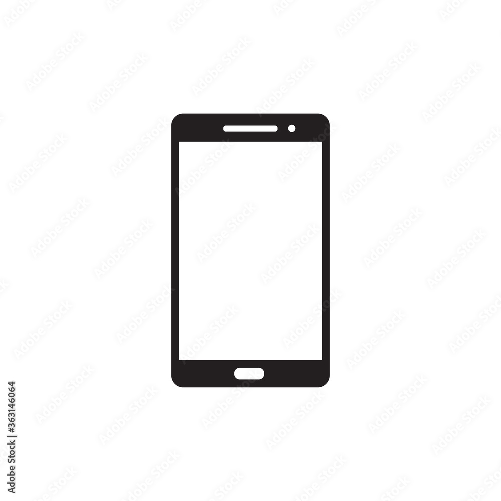 Handphone icon vector Handphone icon vector