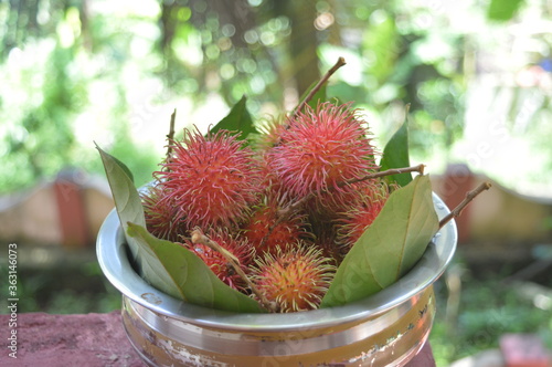 rambutan on a Bowl