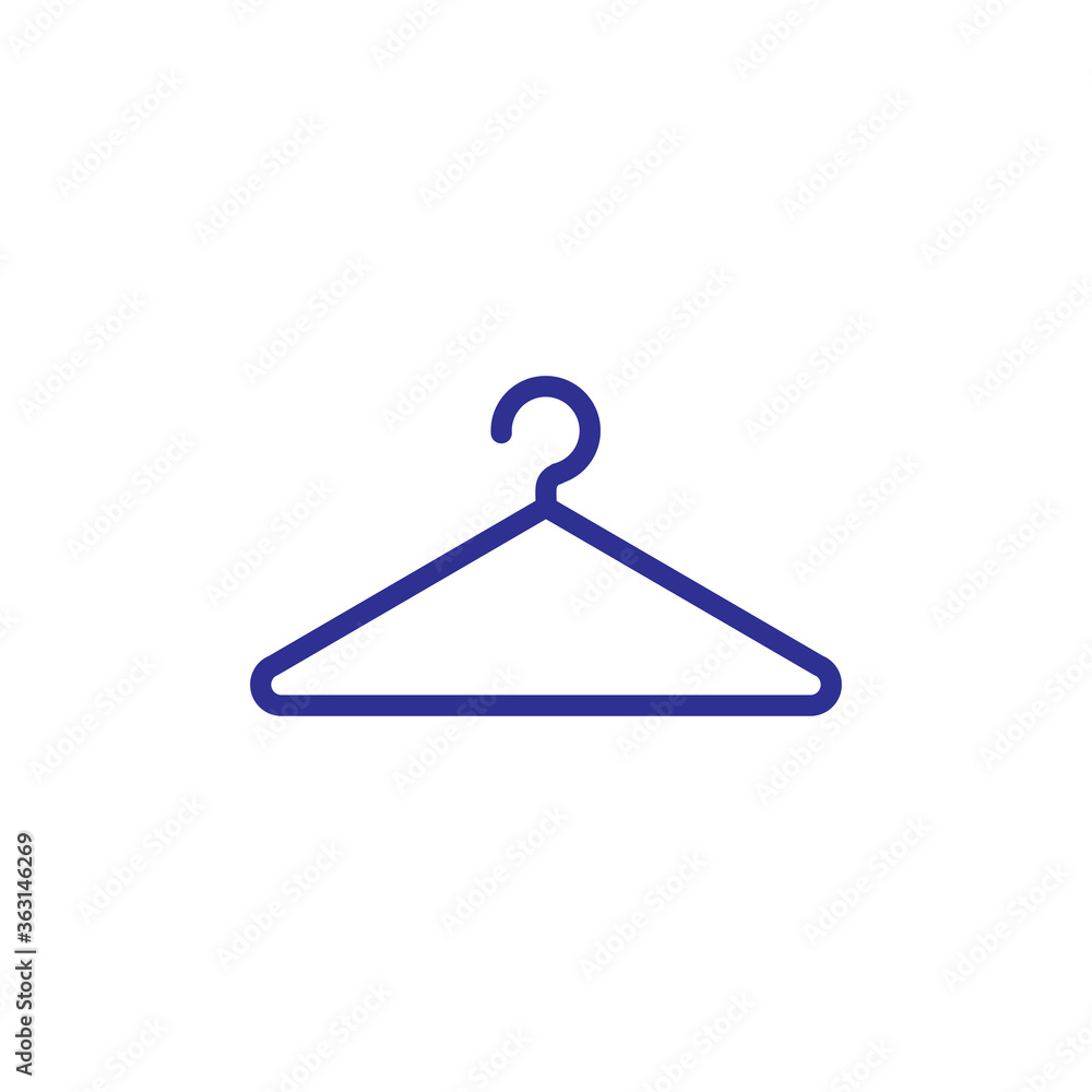 Hanger icon vector Hanger icon vector