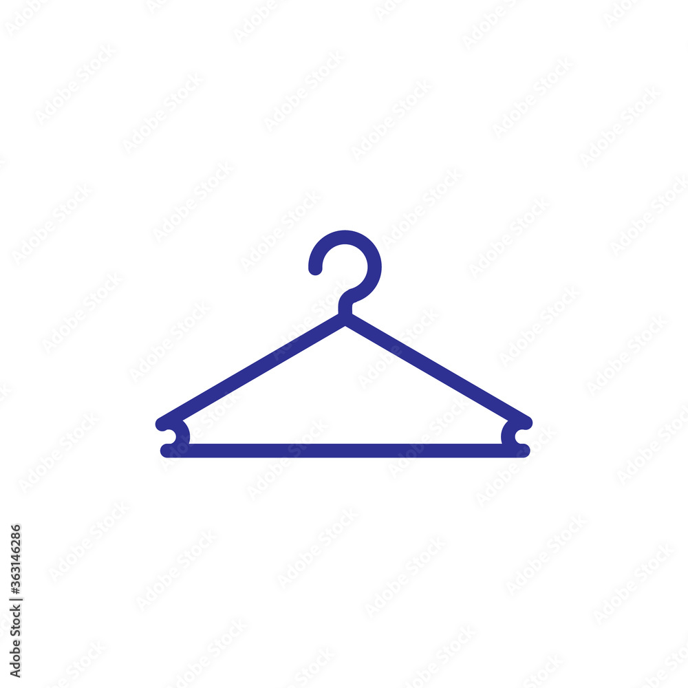 Hanger icon vector