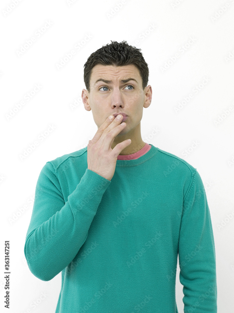Man thinking Man thinking