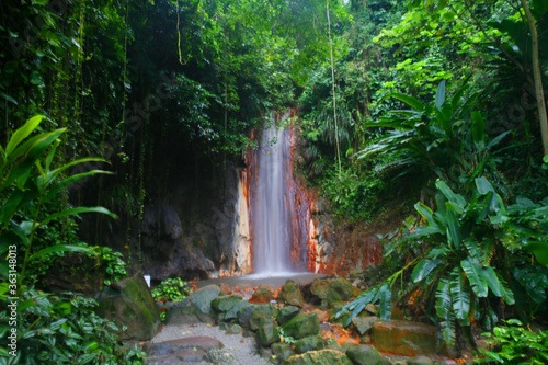 Diamond Falls in Siant Lucia