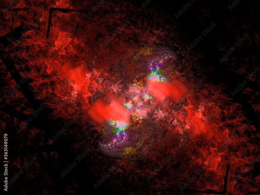 Fototapeta premium Imaginatory fractal background Image