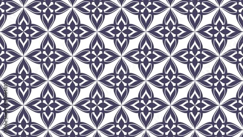 Floral seamless pattern loop animation. Endless video background. Vertical repeating.