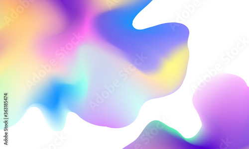 Abstract Pastel liquid gradient background Ecology concept for your graphic design,