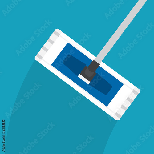 cleaning mop icon- vector illustration