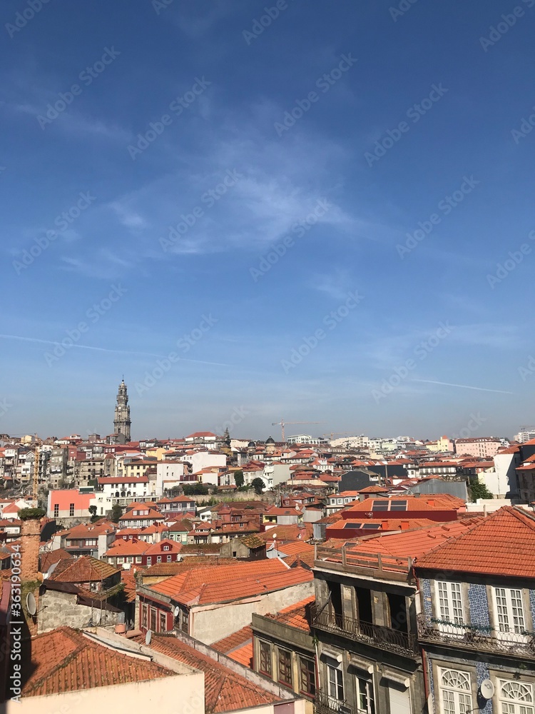 Blick über Porto (Portugal)