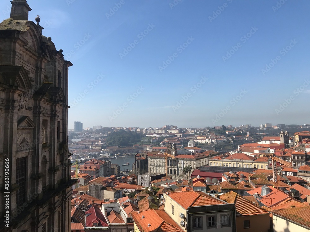Blick über Porto (Portugal)